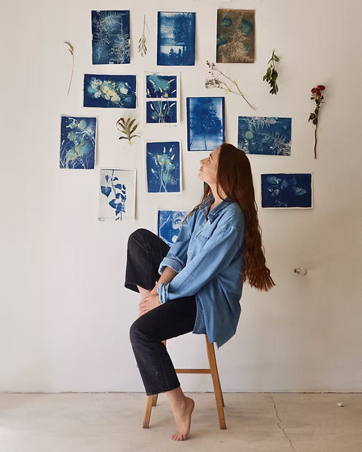 Retrato de la artista Paula Dornan